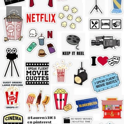 MOVIE STICKERS 2