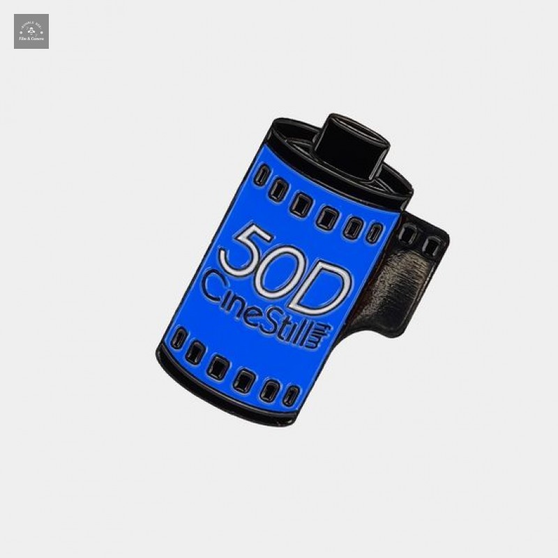 ENAMEL PIN (50D Cinestill Film)